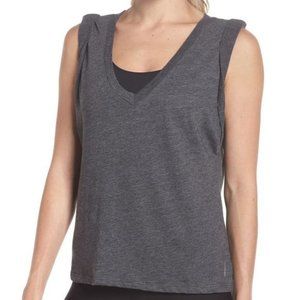 Free People Movement Gray Wonder Tank NWT